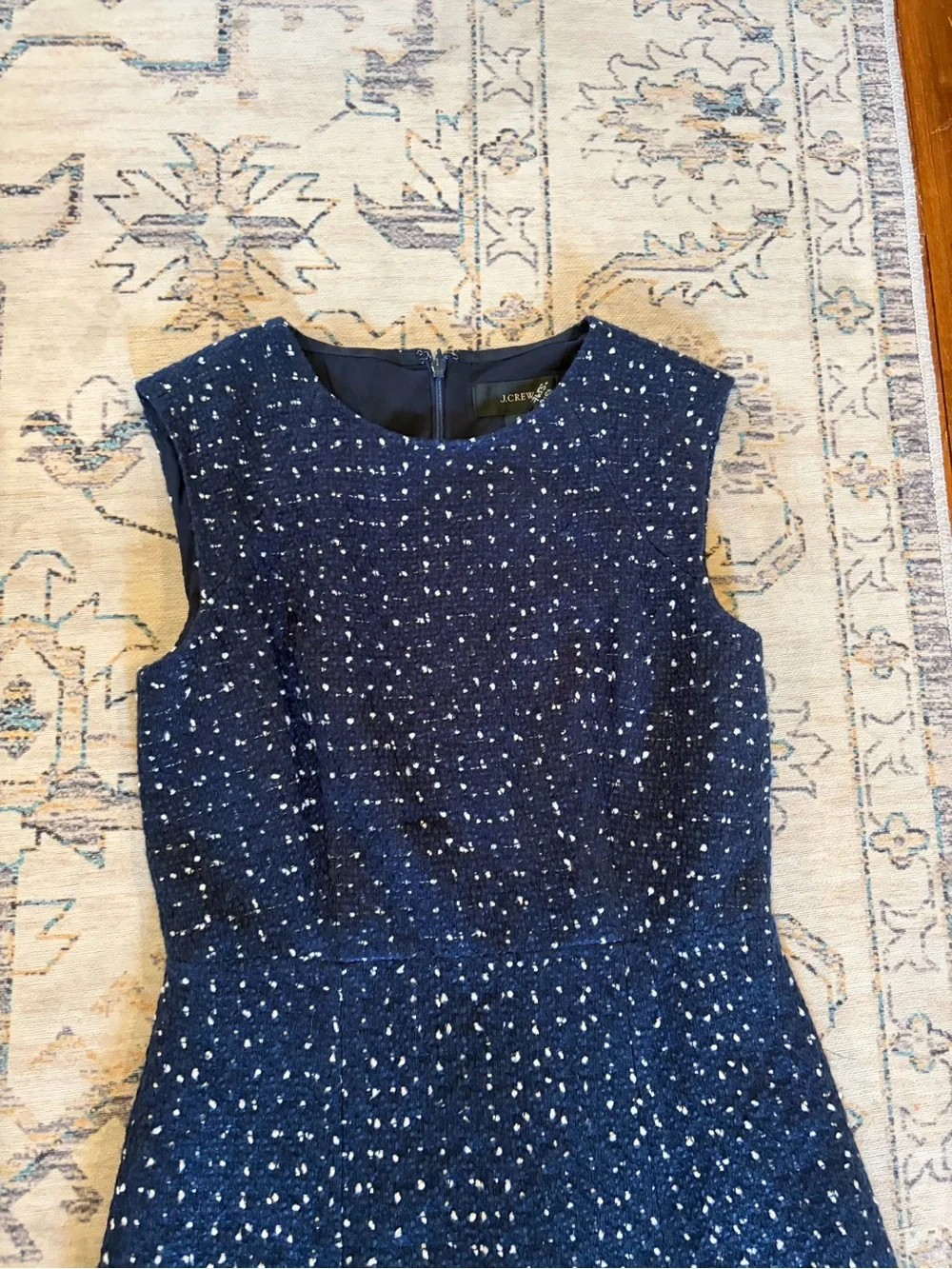 J. Crew NWT A-line dress in Spotted Tweed - Picture 12 of 12